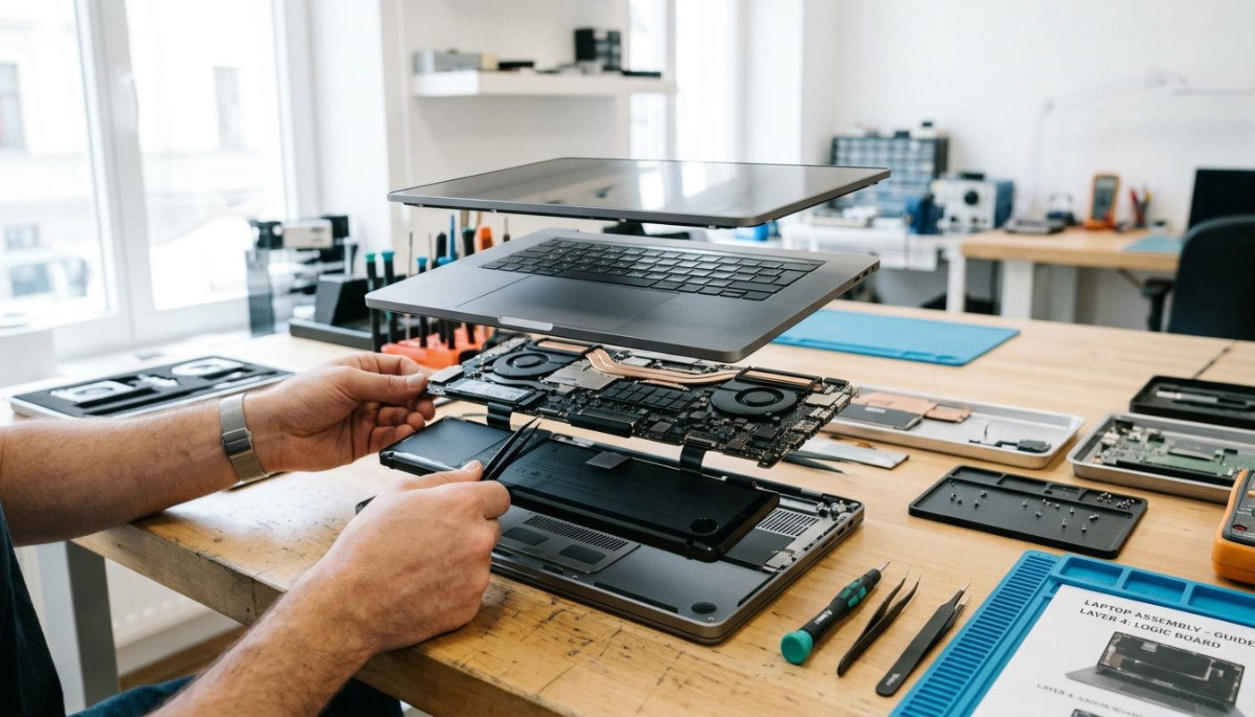 Impact des principes de conception initiaux sur la durabilité des ordinateurs portables modernes